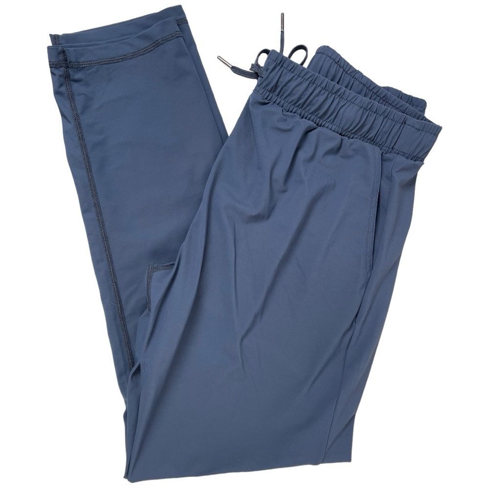 Zyia Active Everywhere Drawstring Athletic Pants in Navy Blue Size Medium - Picture 2 of 9